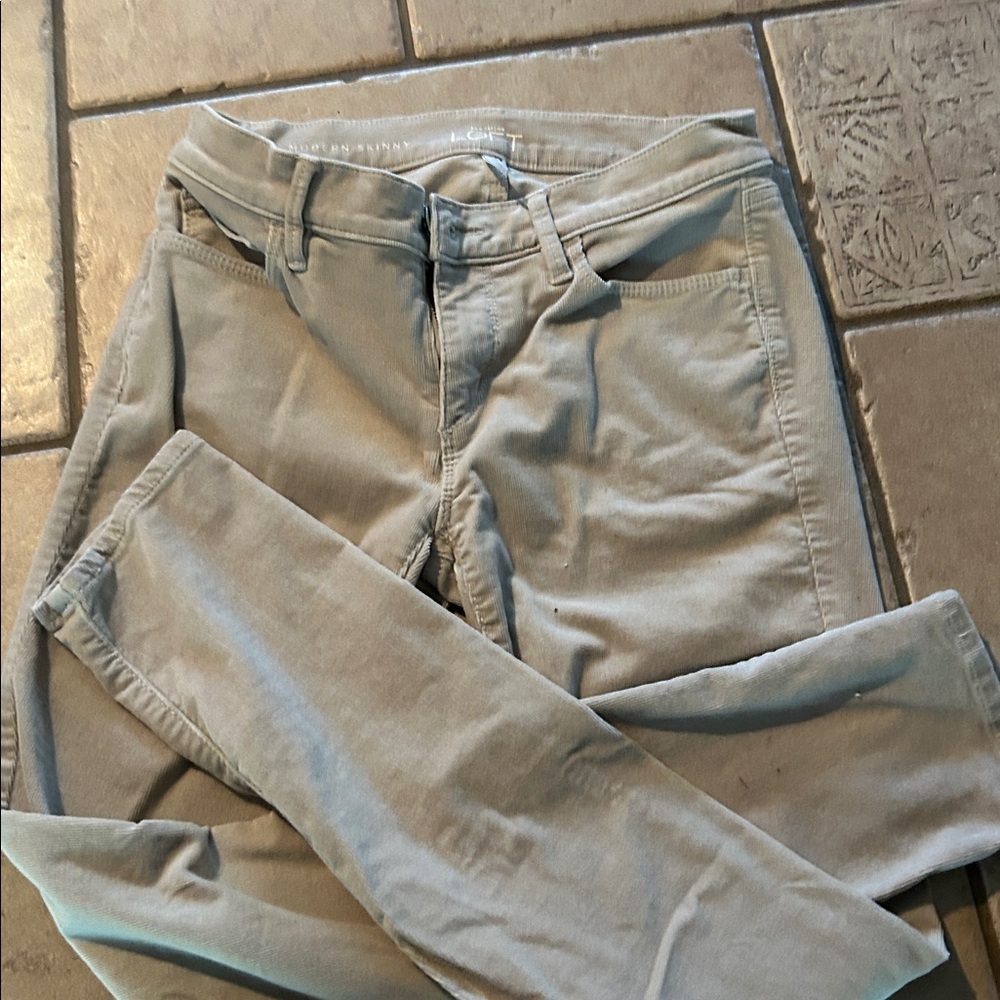 LOFT Modern Skinny beige Pants
Corduroy 
Size Petite 25